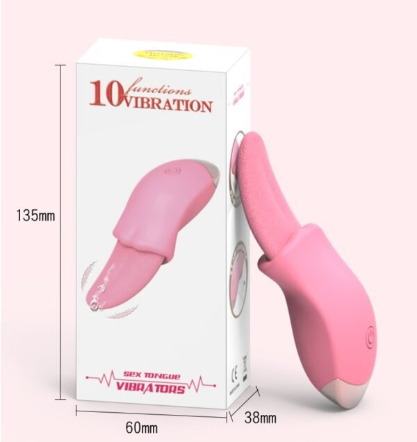 Realistic Tongue Licking Vibrator - Image 6