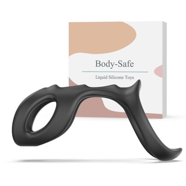 Male Prepuce Restraint Rings Chastity Penis Sleeve Delay Ejaculation Cock Ring Sets Couples Flirting Intimate Products 3pcs Ring - Image 12