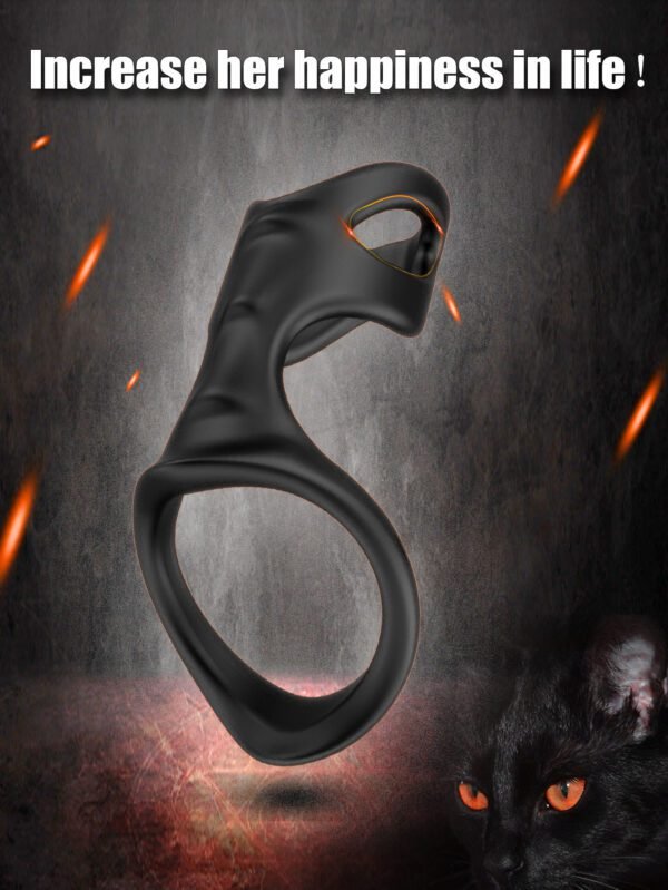 Male Prepuce Restraint Rings Chastity Penis Sleeve Delay Ejaculation Cock Ring Sets Couples Flirting Intimate Products 3pcs Ring - Image 5