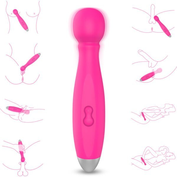 Multi Purpose Female Toy Vibrator with Interchangeable Heads for Maximum Pleasure - Image 7
