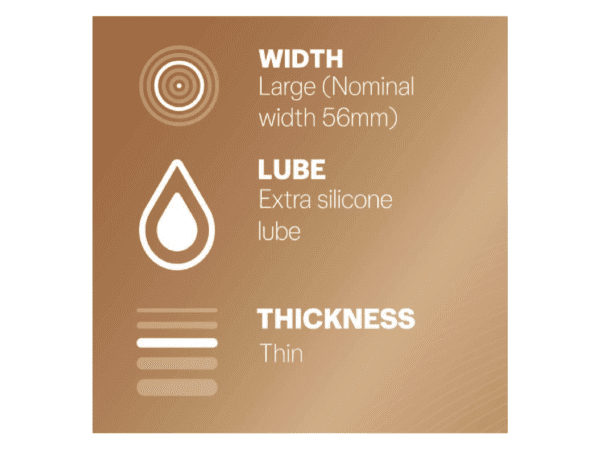 Durex Invisible Extra Lubricated 10 pcs condoms - Image 2