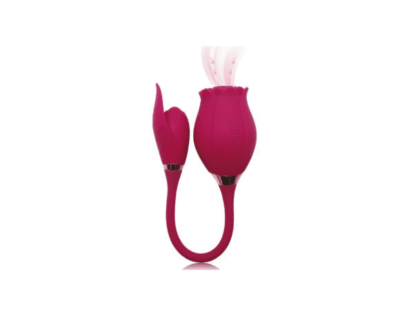 Rose Toy Vibrator With Sucking and G-spot vibrator - Image 6