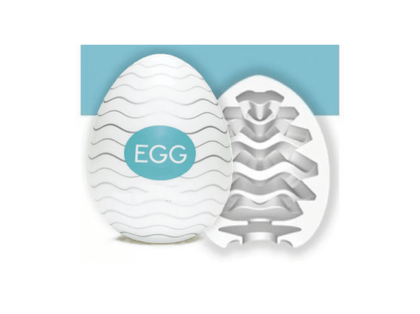 Single Use Masturbator Egg Blue